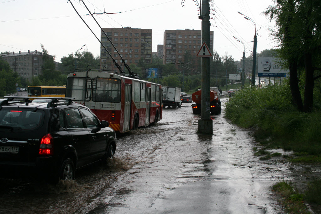 Дождь в Ижевске